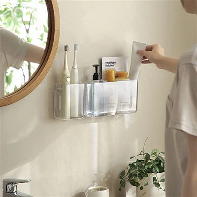 Veggfestur margnota geymslukassi